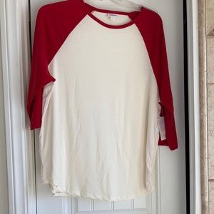 LuLaRoe Randy Baseball Tee